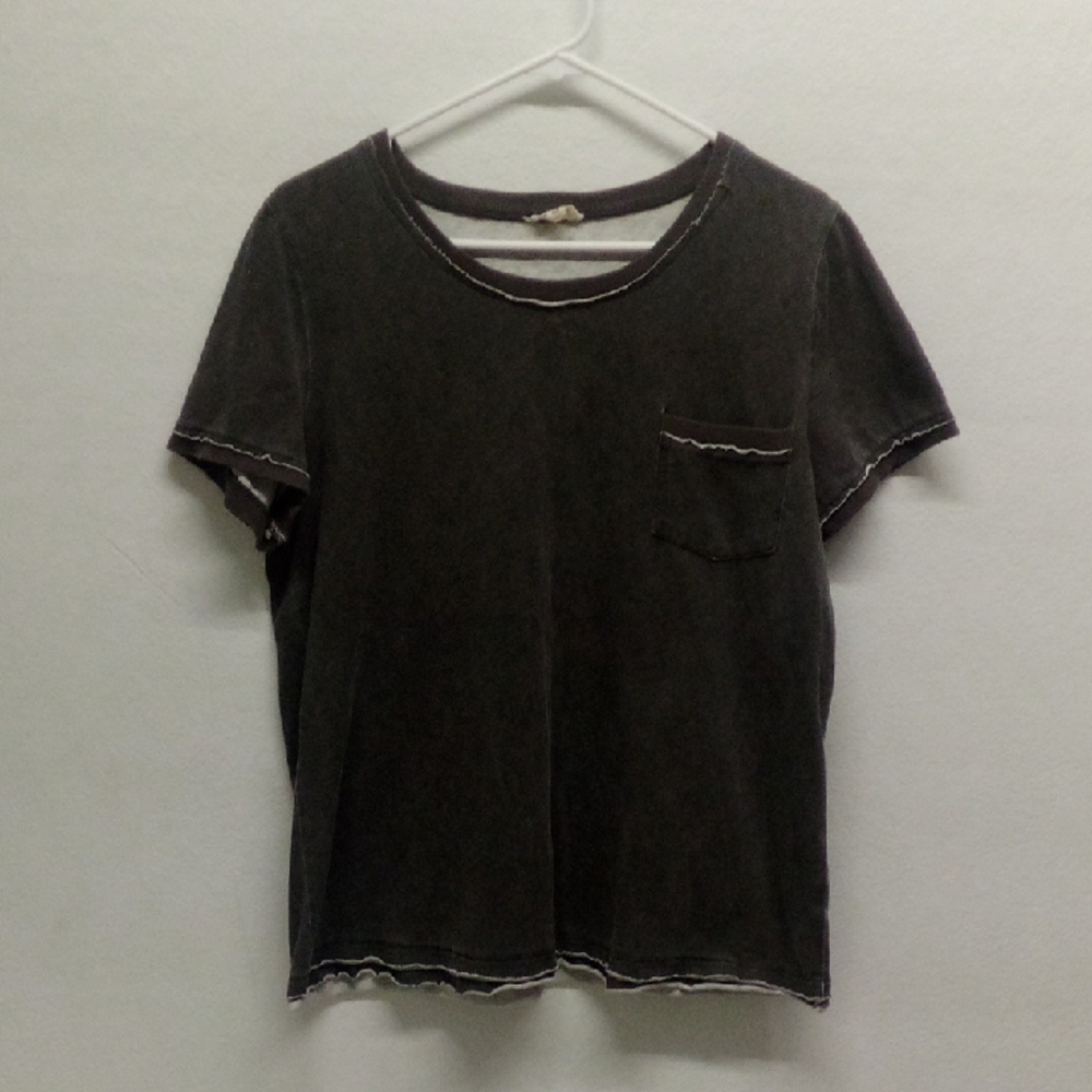 POL Dark Gray Short Sleeve T-Shirt